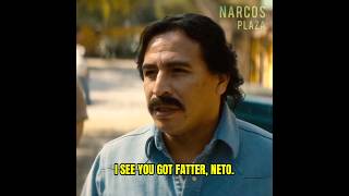 Pablo Acosta Thinks Don Neto Got Fatter 😂  Narcos Mexico shorts [upl. by Aerol655]