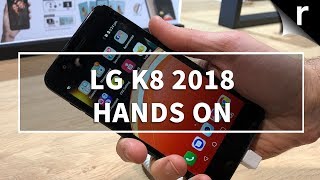 LG K8 2018 Handson Review Worthy budget blower [upl. by Stuppy]