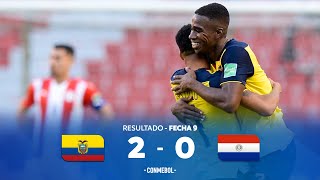 Eliminatorias Sudamericanas  Ecuador 20 Paraguay  Fecha 9 [upl. by Sibella]