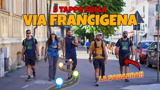 VIA FRANCIGENA BELLISSIMA CONOSCIUTA  MA POCO TRAFFICATA camminiditalia [upl. by Anicul]