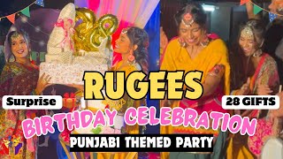 Rugees Birthday Celebration 🎉Full VLOG  28 Surprise gifts🎁 Full mastiDanceNightout gimaashi [upl. by Gally]