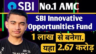 Sbi Innovative Opportunities Fund Review  India’s No1 Mutual Fund House [upl. by Anhej413]