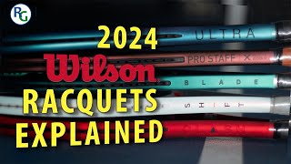 WILSONS TOP RACQUET FAMILIES OF 2024  RacquetGuys [upl. by Daryn]