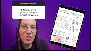 Diferença entre GLICOCORTICOIDES e MINERALOCORTICOIDES [upl. by Emerson]