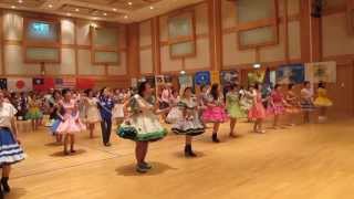 6th Taiwan Square Dance ConventionLine DanceSaturday Night [upl. by Nediarb]