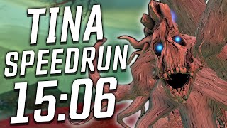 Borderlands 2 Geared Tina DLC Speedrun in 1506 [upl. by Deva]