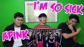 APINK  IM SO SICK MV REACTION PINK PANDA FANBOYS [upl. by Morehouse222]