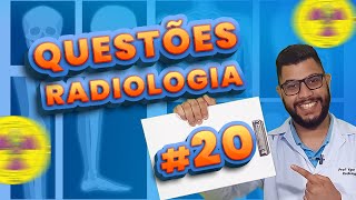 QUESTÕES COMENTADAS DE RADIOLOGIA 20  Radiologando [upl. by Varian349]