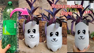 Diy bottle planter ideas sustainable garden ideas plastic bottle panda planter😍 [upl. by Bedwell72]