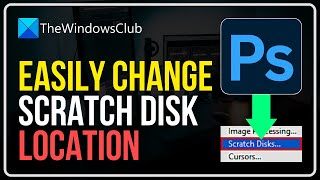 How to change Scratch Disk Location in Photoshop [upl. by Mcnully]