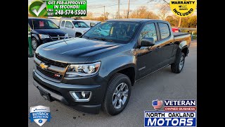 Chevrolet Colorado Crew Z71 Diesel We finance Everyone as low as 0 Down CallText 2485745500 [upl. by Ariet]