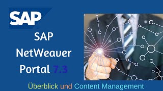 SAP NetWeaver Portal 73  Überblick und Content Management [upl. by Leynad]