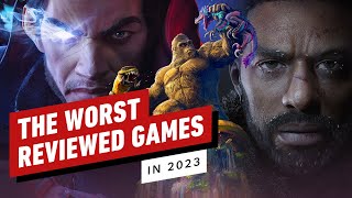 The Worst Reviewed Games of 2023 [upl. by Kurland629]