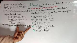 Analyse mathématique 1 S1  les suites numériques Opérations arithmétiques partie 6 [upl. by Ayatnahs465]