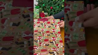 Santa’s Secret Tool 🎅🏻 wrapping christmas christmasgiftwrapping giftideas diy giftwrapping [upl. by Yelsew]