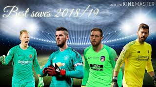 Ter Stegen vs De Gea vs Oblak vs Allison • Best Saves 201819 [upl. by Orr37]