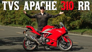 Hablemos de la MOTO MAS HERMOSA de TVS APACHE 310RR [upl. by Maya]