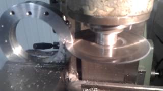 milling a clamping ring [upl. by Vierno]