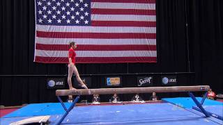 Qiushuang Huang  Balance Beam  2011 ATampT American Cup [upl. by Epilihp]