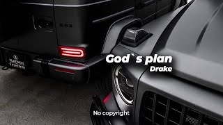 DRAKE  Gods Plan 🎵 NO COPYRIGHT REMIX [upl. by Ahsinyd561]