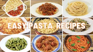 10 Easy Pasta Recipes [upl. by Arch617]