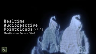 Realtime Audioreactive Pointclouds v15  TouchDesigner  Kinect  Project Files [upl. by Aneeles]