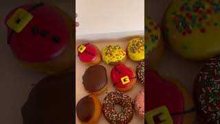 Krispy Kreme  Christmas Holiday Donuts KrispyKremeDoughnuts [upl. by Alihs]