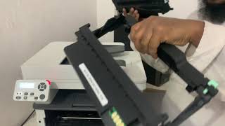 Pantum Printer M7102DN Toner Change [upl. by Ellimak]