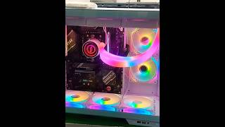 RYZEN 77700 with COOLER MONTHA asmr rog cpu gaming pc pcbuild pcbuild rtx gpu [upl. by Hairahcaz]