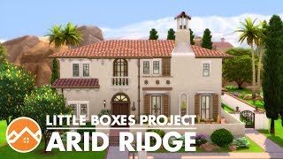 OASIS SPRINGS Arid Ridge  Little Boxes Project  The Sims 4 Speed Build [upl. by Ahcsatan]