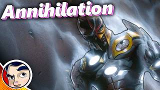 Annihilation Death of Thanos and Destruction of the Nova Corps  Full Story From Comicstorian [upl. by Orsa]