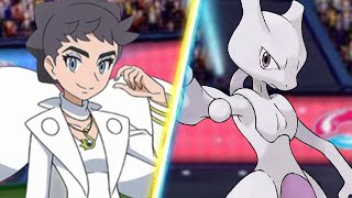 Pokemon Battle Diantha Vs Mewtwo [upl. by Broome]