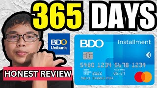 The BEST BDO Credit Card for Installment  BDO Installment Card Review [upl. by Adnirb28]