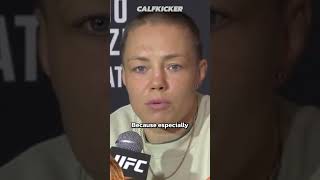 Rose Namajunas on her stealing Manon Fiorot title shot against Valentina Shevchenko [upl. by Ociredef410]