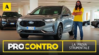 Ford KUGA 2024 addio DIESEL  PROVA STRUMENTALE  PRO e CONTRO [upl. by Okimik]