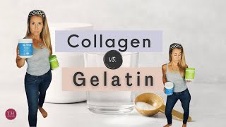 COLLAGEN vs GELATIN  Benefits amp Uses of Collagen Protein Powder  Taylored Health [upl. by Barra]