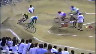 BMX 1993 NBL Grands  Randy Stumpfhauser vs Robbie Miranda  16 Cruiser Main [upl. by Oribel]