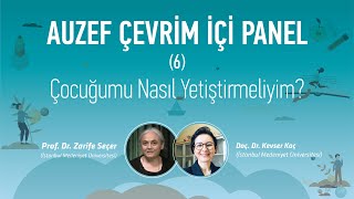 AUZEF Çevrim İçi Panel 6  Çocuğumu Nasıl Yetiştirmeliyim [upl. by Adnamar584]