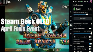 Steam Deck OLED  Apex Legends  April Fools Event w xTEiAMx amp TheGoldenEtool [upl. by Sewel351]