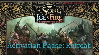 How to Play the ASOIAF miniatures game Retreat [upl. by Quinn460]