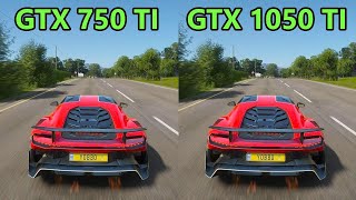 GTX 750 ti vs GTX 1050 ti  I7 4770  10 Games tested  1080p [upl. by Chiquita]