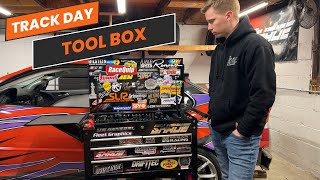 Tool Box Organization for Track Day Essentials  Harbor Freight Tech Cart [upl. by Kinny]