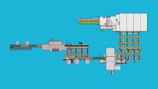 Zuschnittanlage Q805 amp C11 mit Wood Scanning System [upl. by Anileva]