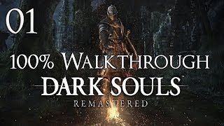 Dark Souls Remastered  Walkthrough Part 1 Firelink Shrine [upl. by Dylane]