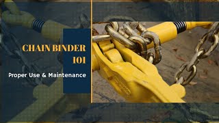 Chain Binder 101 [upl. by Mcdougall351]