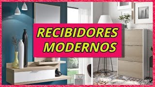 35 Ideas de RECIBIDORES MODERNOS para espacios PEQUEÑOS2022✅ [upl. by Leifeste]