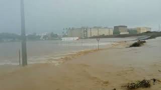 Natures fury has struck Israel Monstrous floods in Netanya and Hadera [upl. by Hanako]