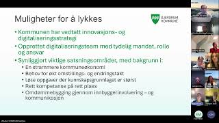 Webinar KI i kommunal sektor Fra teori til praksis – Slik gjør vi det [upl. by Hamian]