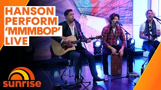 Hanson perform MMMbop live on Sunrise Australian television performance [upl. by Neoma]