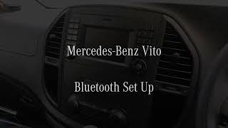 Pairing Bluetooth to a MercedesBenz Vito [upl. by Monsour235]